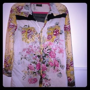 Men’s floral blouse